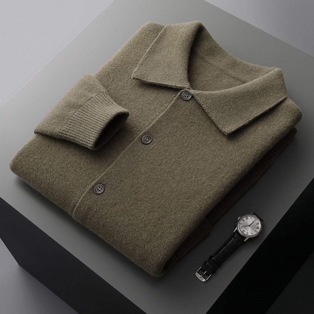 Peder | Klassisk Cashmere Cardigan