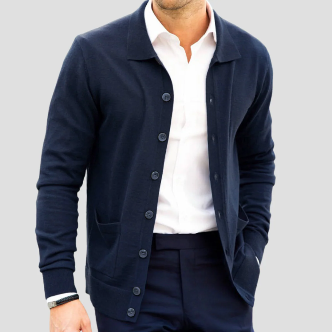 Morten | Polo Cardigan