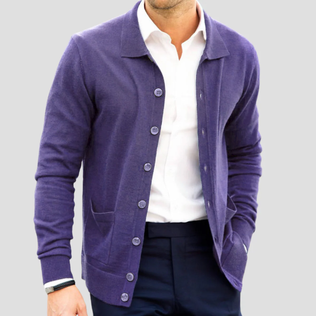 Morten | Polo Cardigan