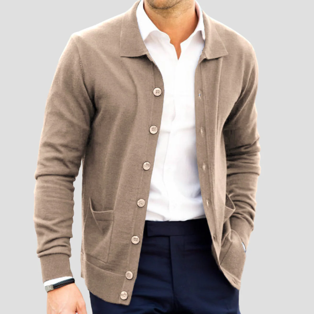 Morten | Polo Cardigan