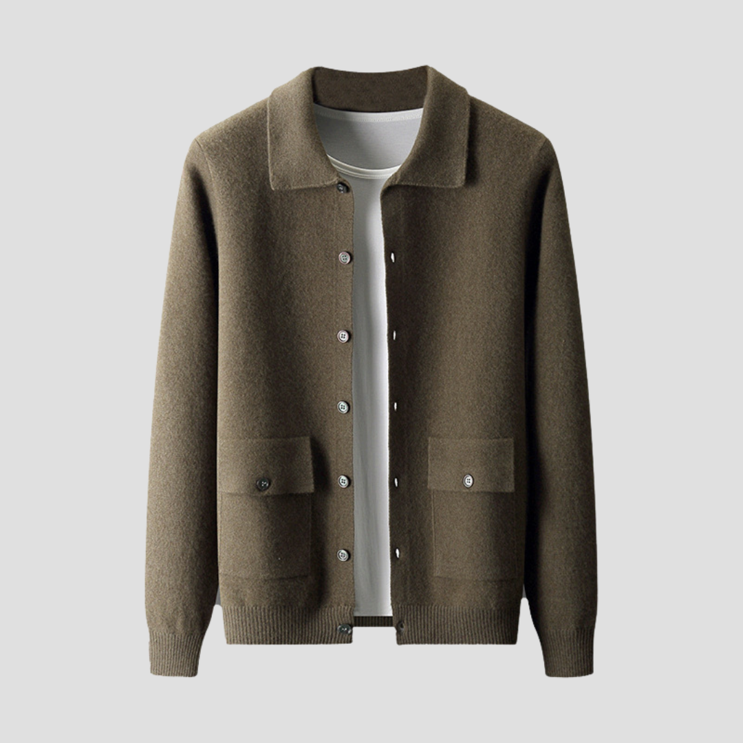Peder | Klassisk Cashmere Cardigan