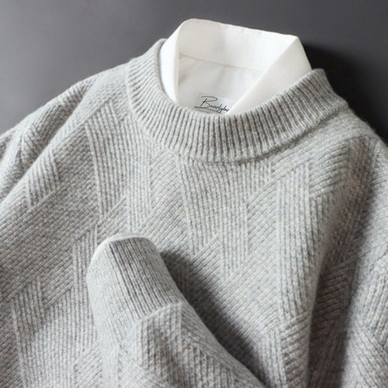 Mikkel | Elegant Cashmere Sweater i Flere Farver