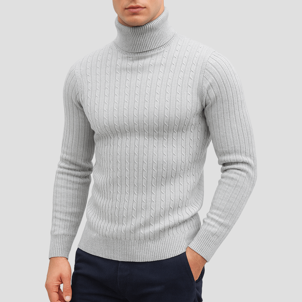 Ruben | Uld Sweater med turtleneck
