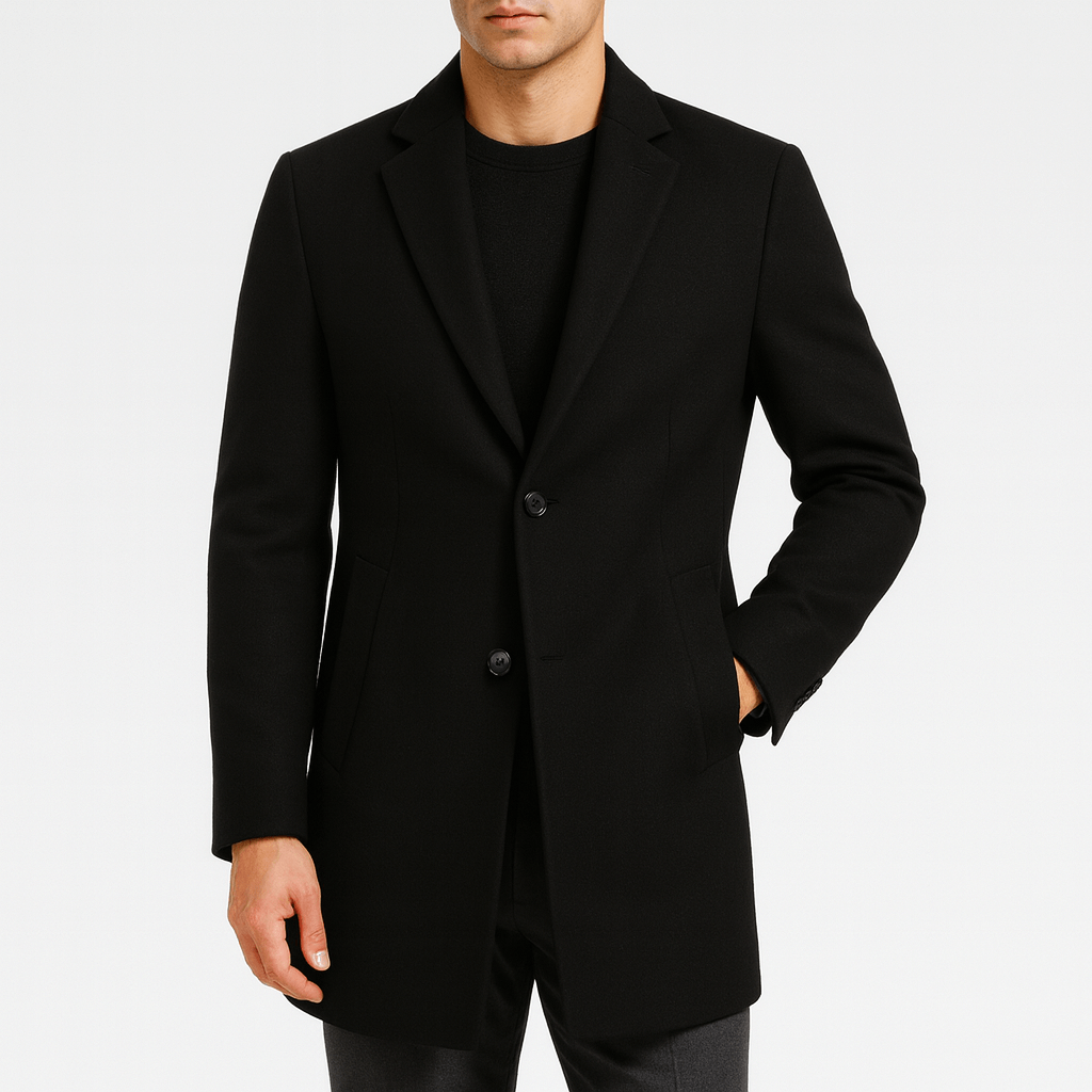 Kristian | Uldmix Trenchcoat