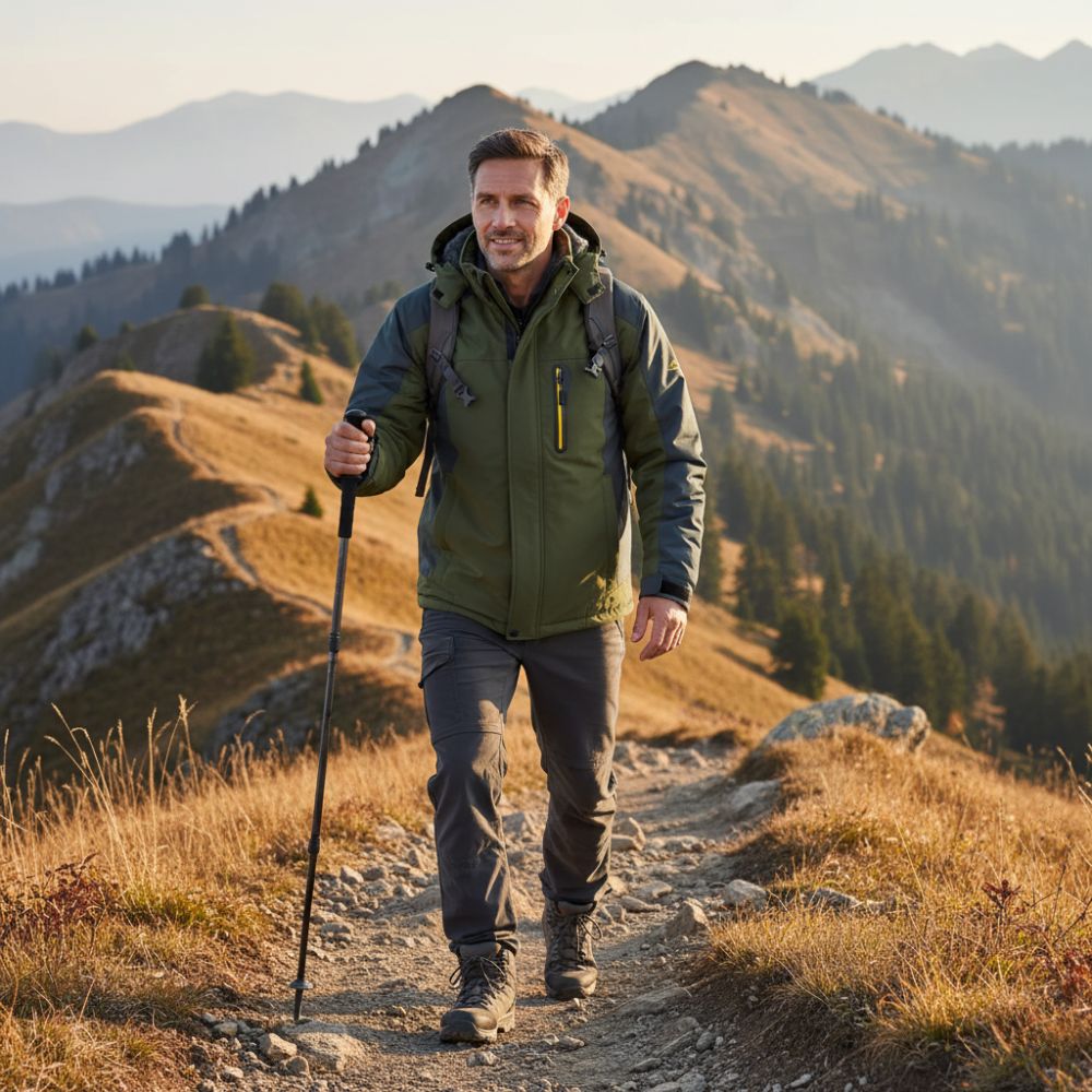 Elias | Vandtæt Vinterjakke med Fleecefor