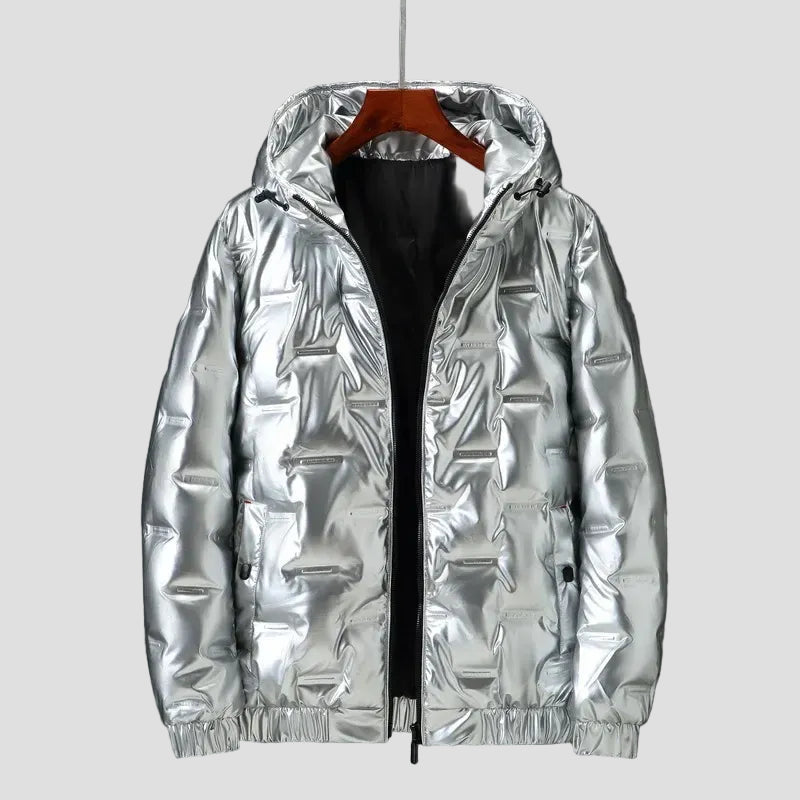 Lasse | Quiltet hættet vandafvisende dun-vinterjakke