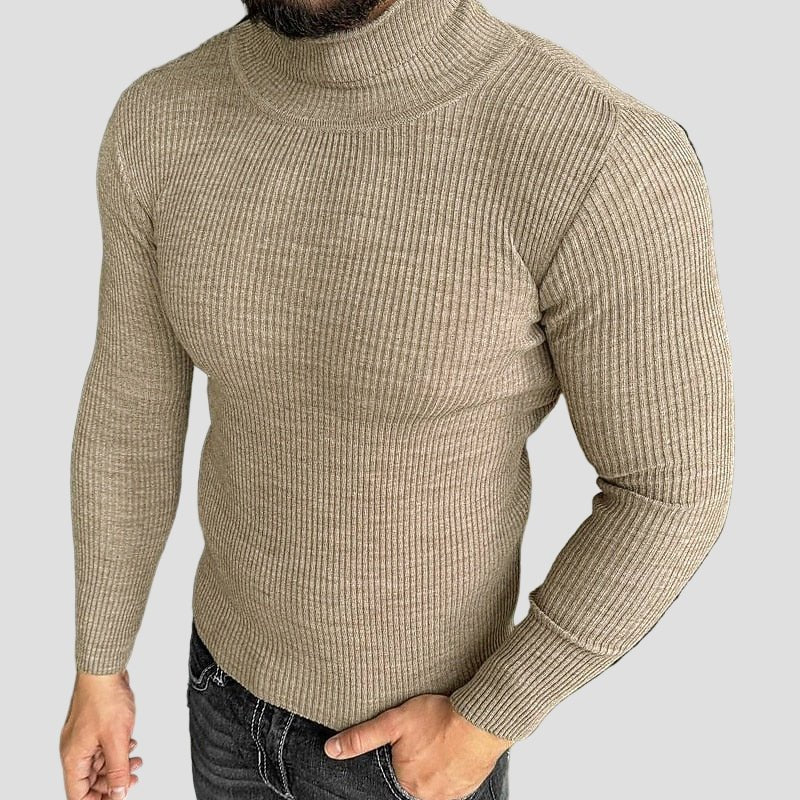 Ethan | Strikket rullekravesweater