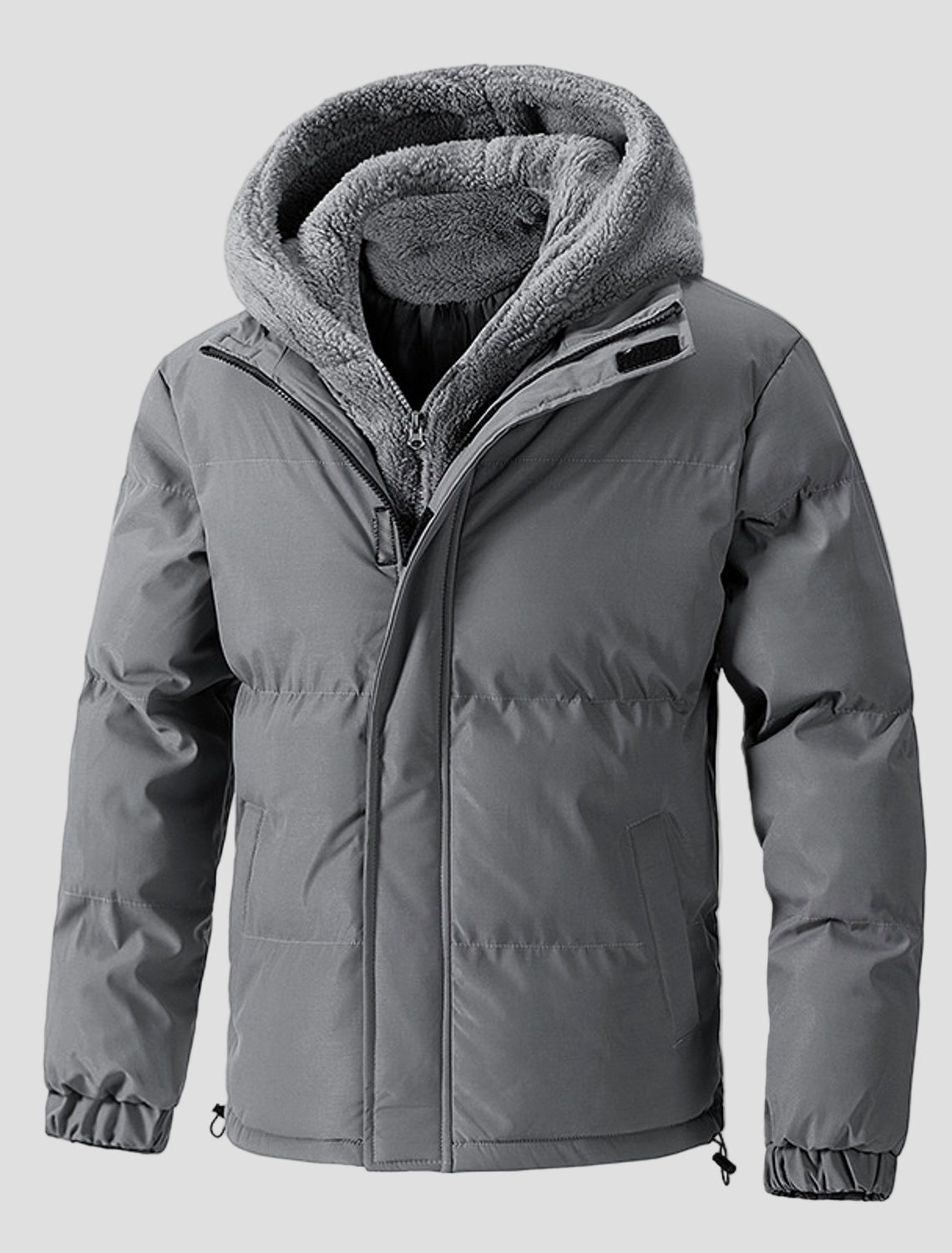 Kasper | To-lags fleece dunjakke