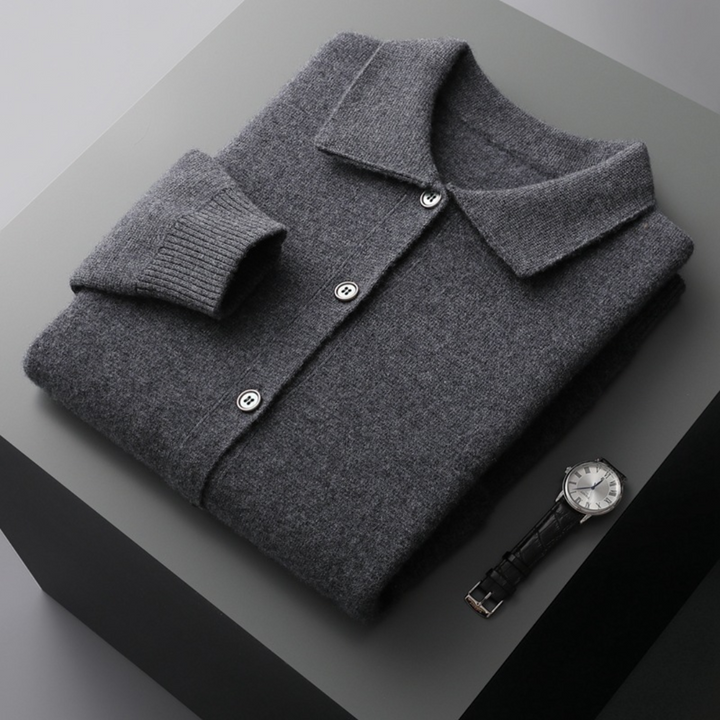 Peder | Klassisk Cashmere Cardigan