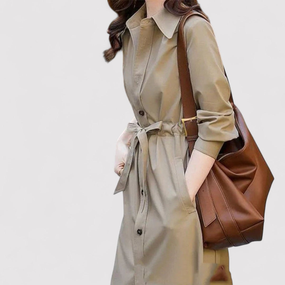 Emma | Beige Frakke
