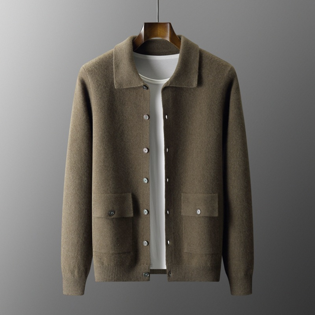 Peder | Klassisk Cashmere Cardigan