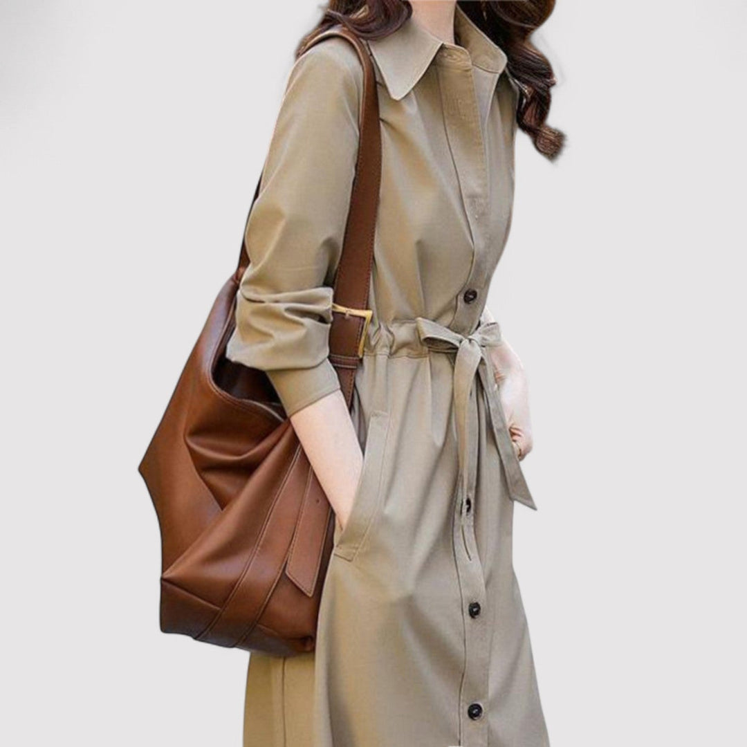 Emma | Beige Frakke