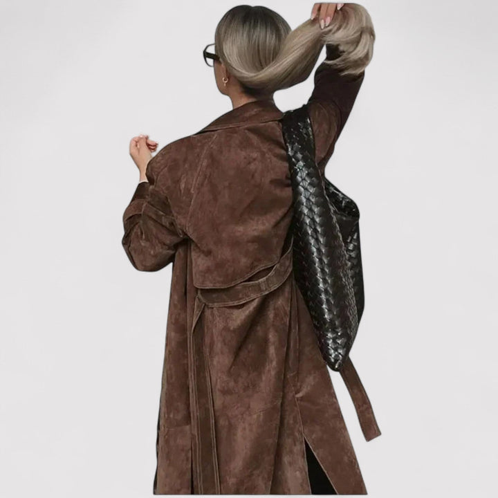 Freja | Retro Trenchcoat til Kvinder