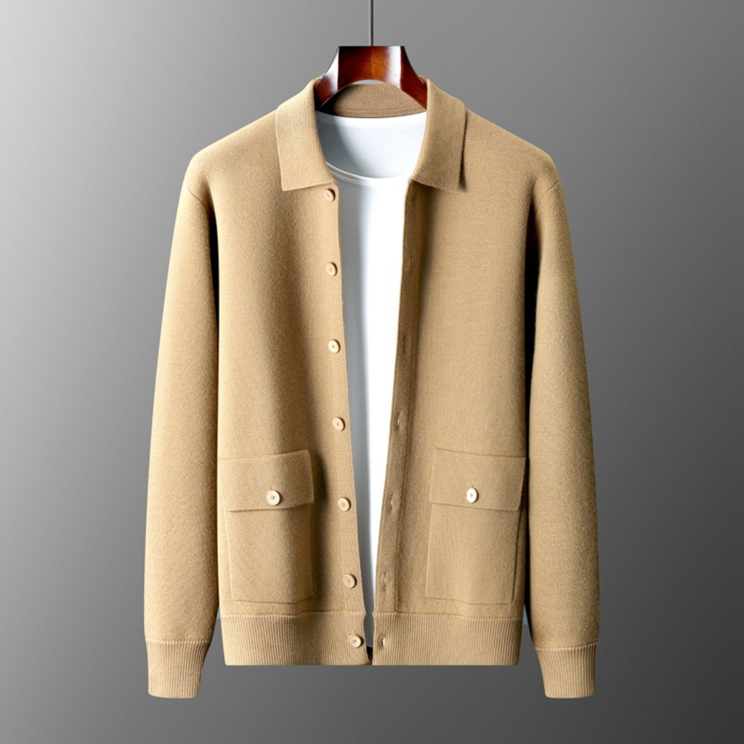 Peder | Klassisk Cashmere Cardigan