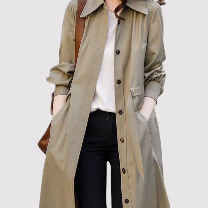 Emma | Beige Frakke