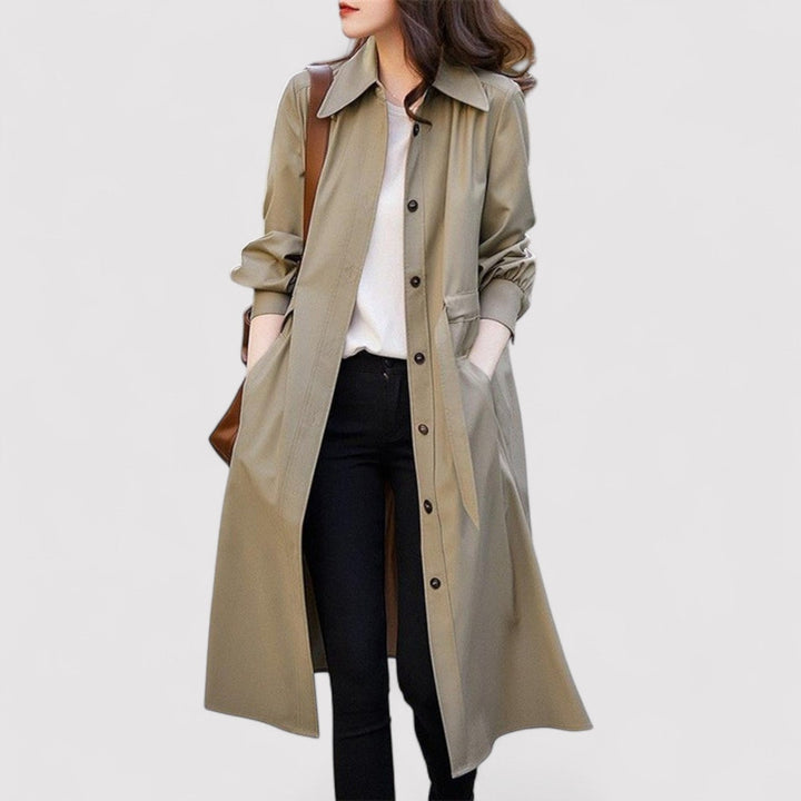 Emma | Beige Frakke