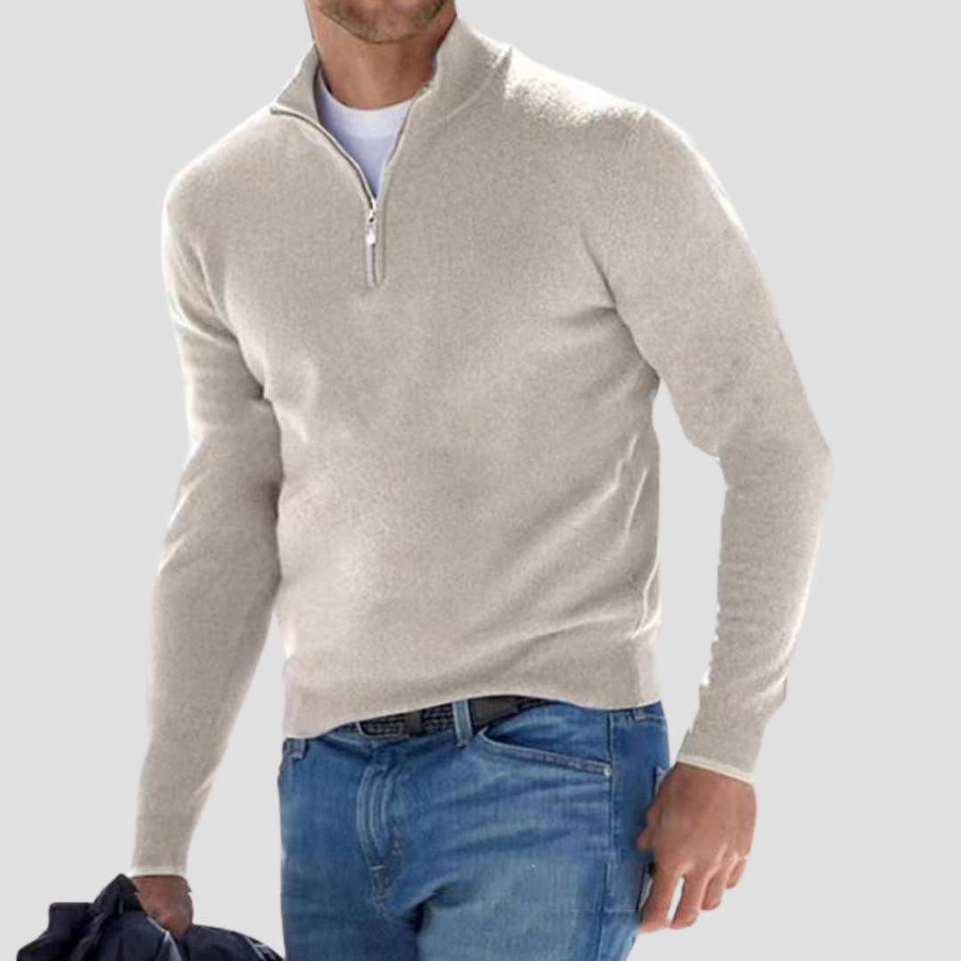 Godrik | Halv Lynlås Jumper