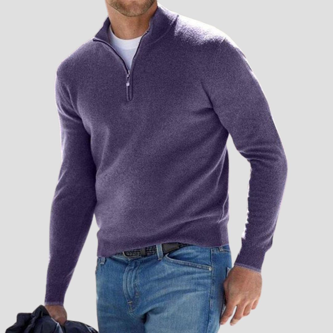 Godrik | Halv Lynlås Jumper