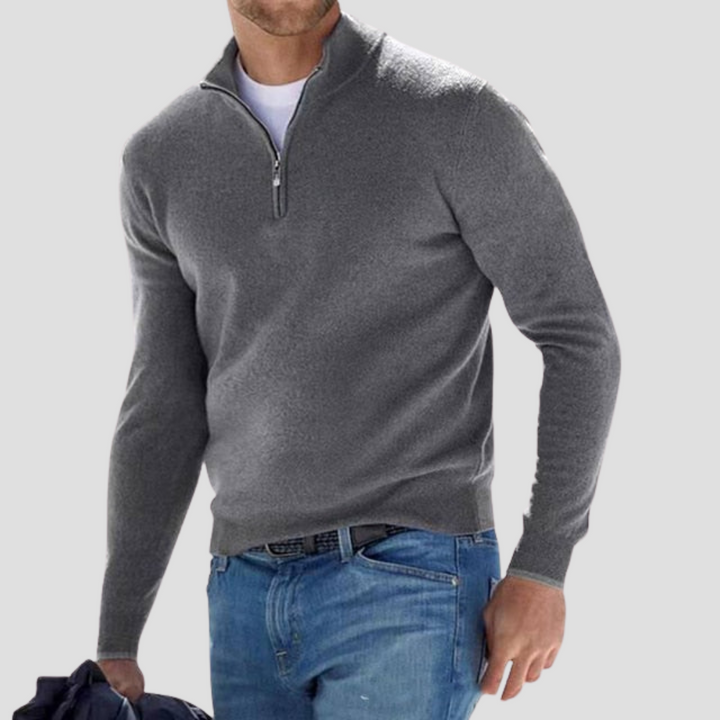 Godrik | Halv Lynlås Jumper