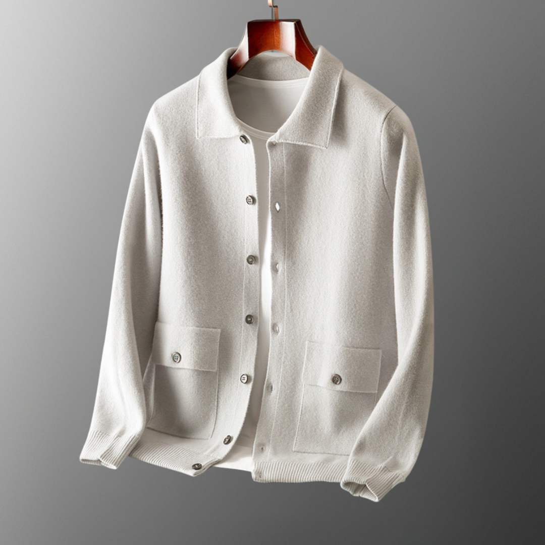 Peder | Klassisk Cashmere Cardigan