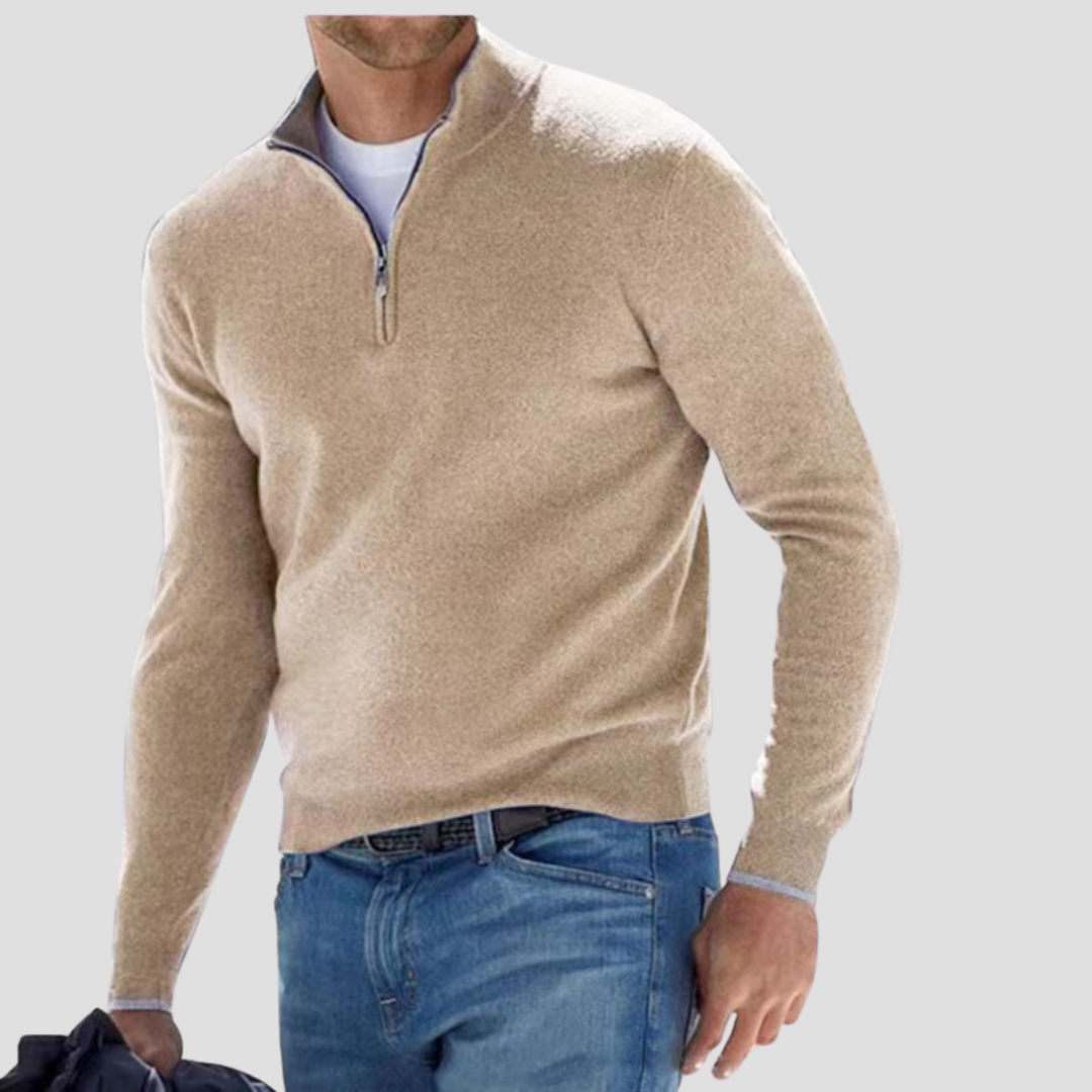 Godrik | Halv Lynlås Jumper