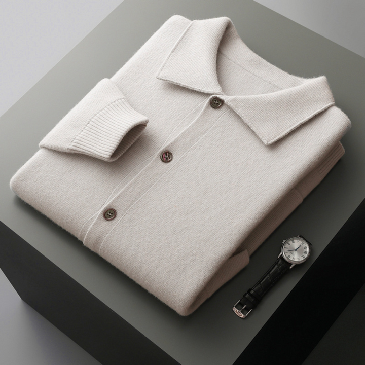 Peder | Klassisk Cashmere Cardigan