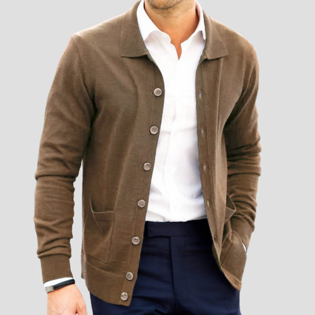 Morten | Polo Cardigan