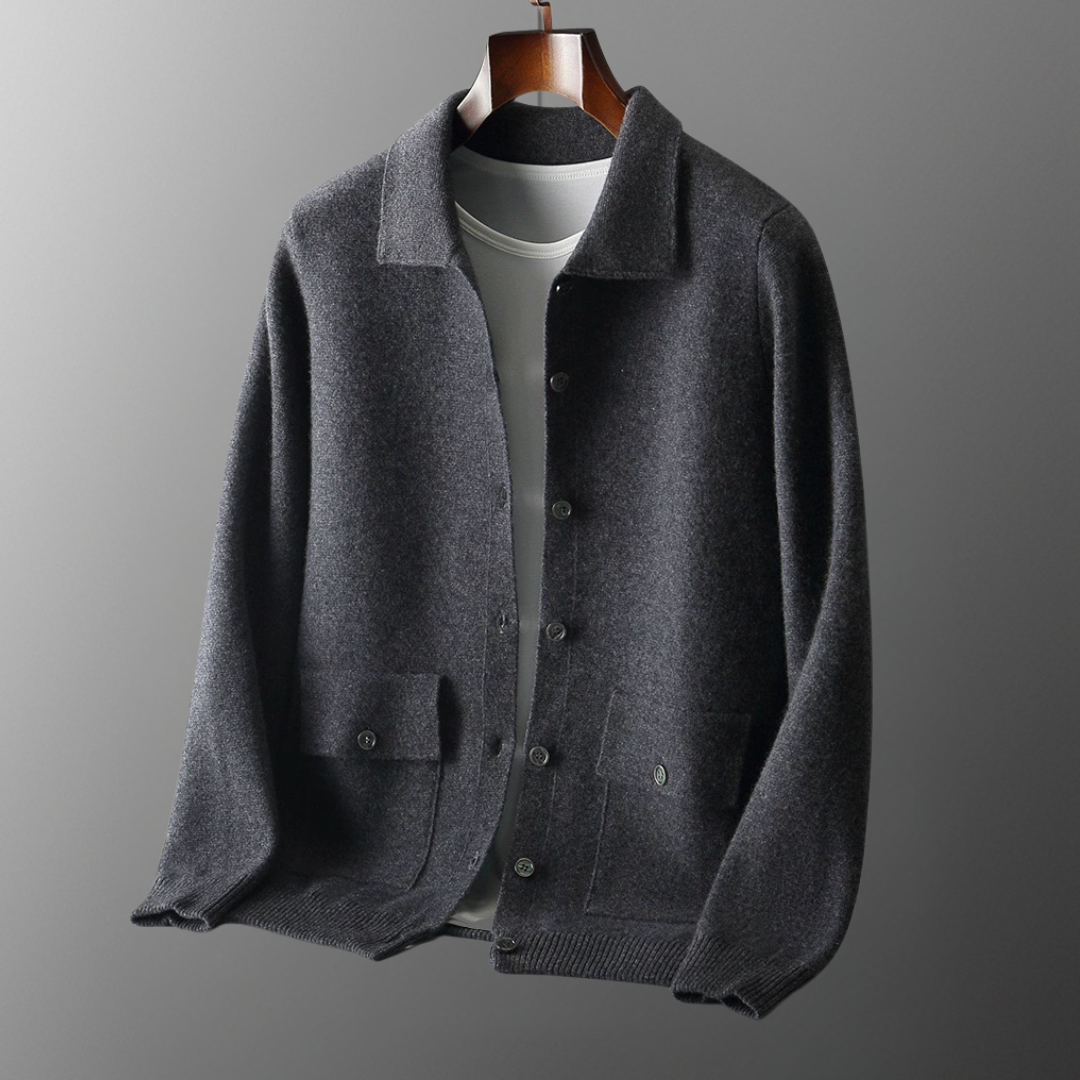 Peder | Klassisk Cashmere Cardigan