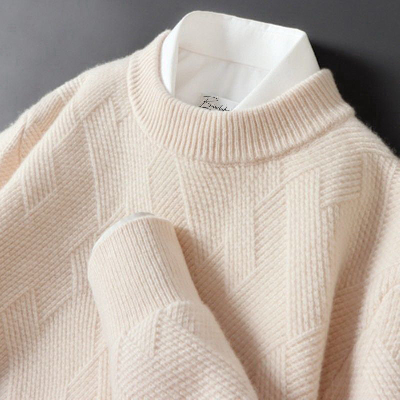 Mikkel | Elegant Cashmere Sweater i Flere Farver
