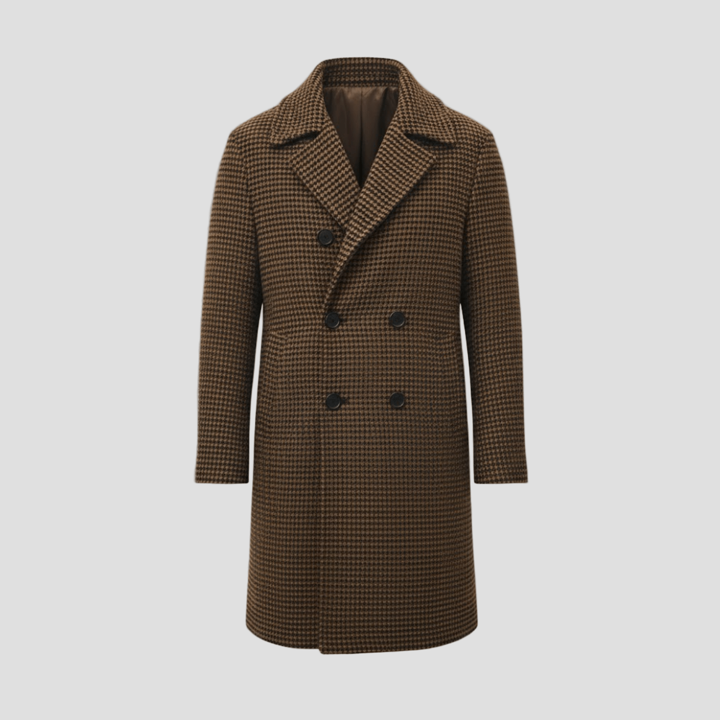 Rasmus | Ternet dobbelt-brystet frakke