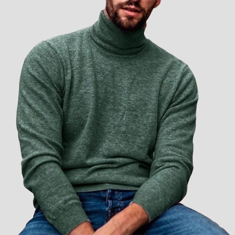 Benjamin | Afslappet rullekravesweater