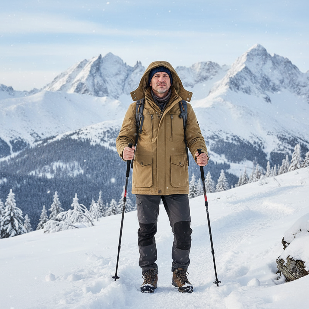 Noah | Vejrbestandig foret vinterjakke med flere lommer