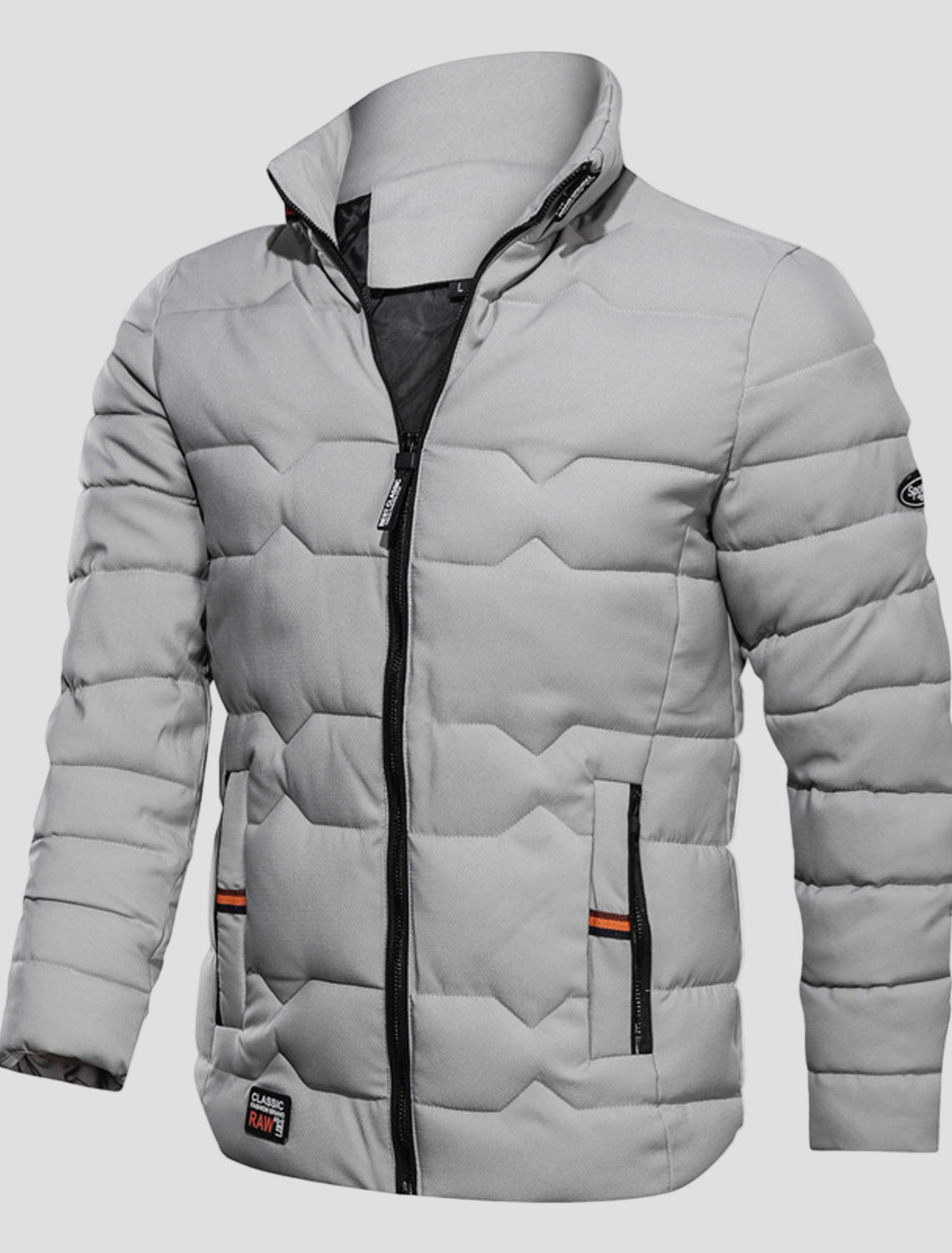 Noah | Dunjakke med lynlåslommer