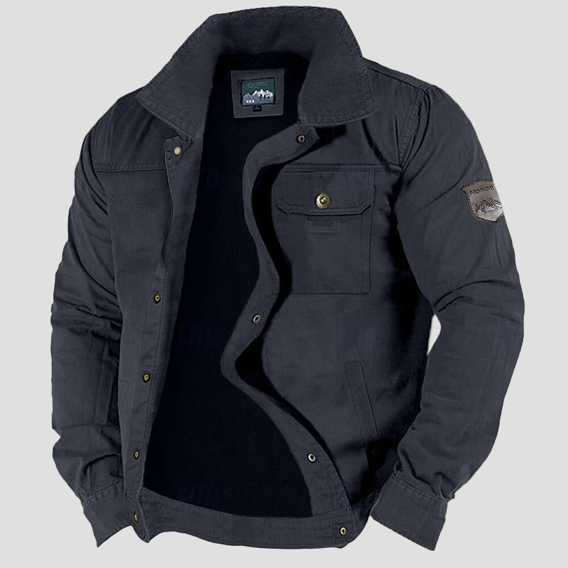 Mikkel | Vintage arbejdsjakke i workwear-stil